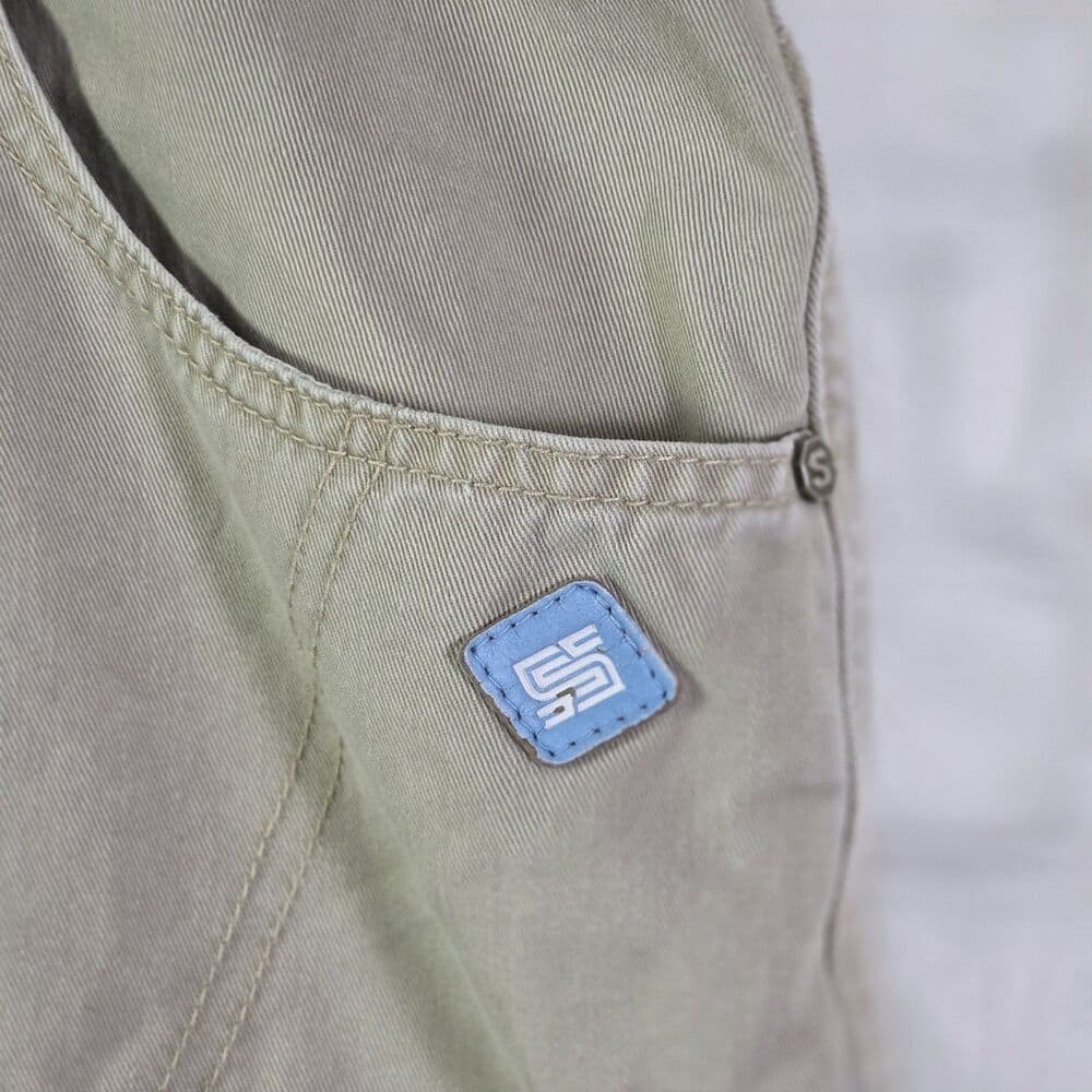 Y2K The Source Jean Men's 36 Khaki Skater Baggy Shorts