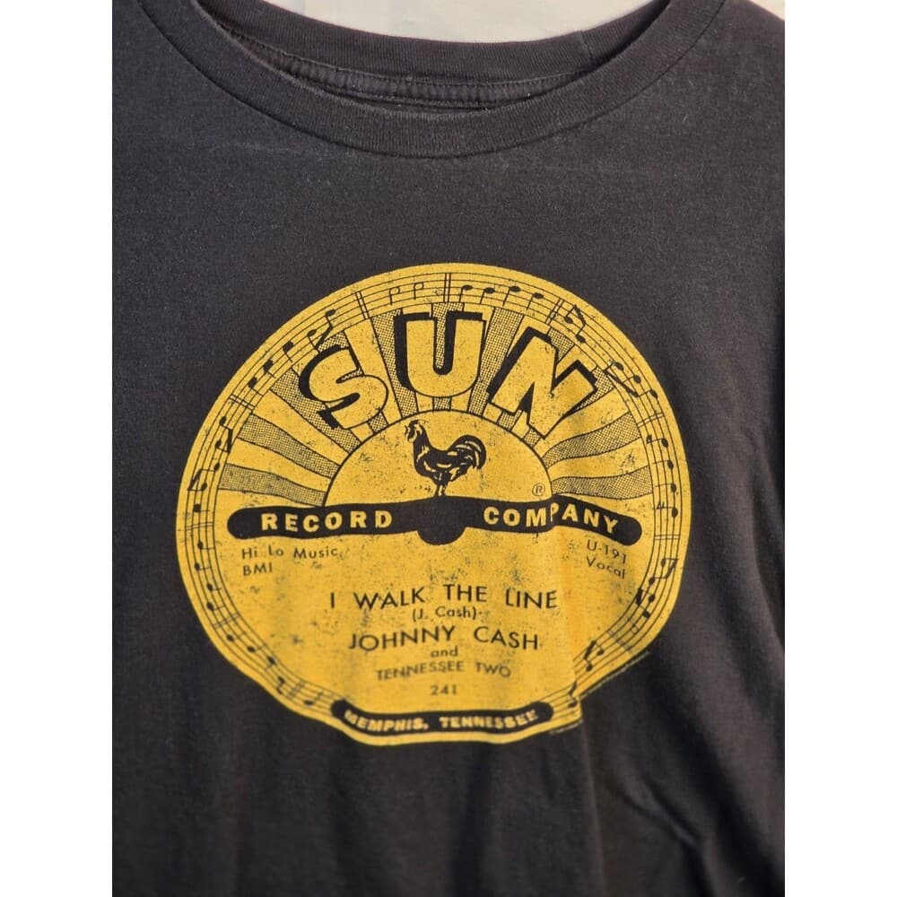Sun Studio Unisex Adult Size XXL Black Short Sleeve T-Shirt