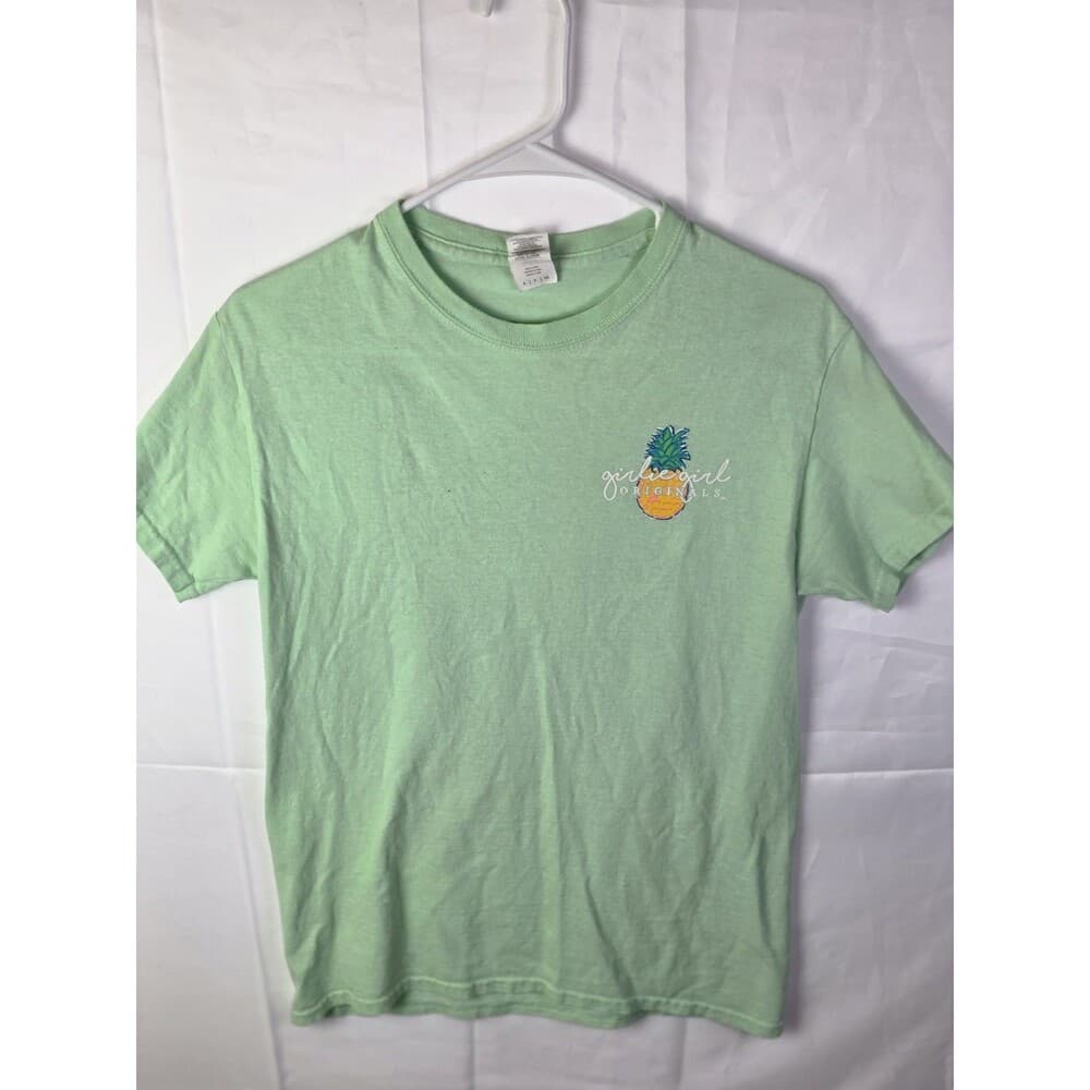 Girlie Girl Women's Small Green Short Sleeve T-Shirt