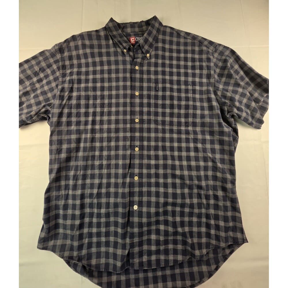 Vintage Chaps Ralph Lauren Men's Shirt XL Plaid Long Sleeve Shirt