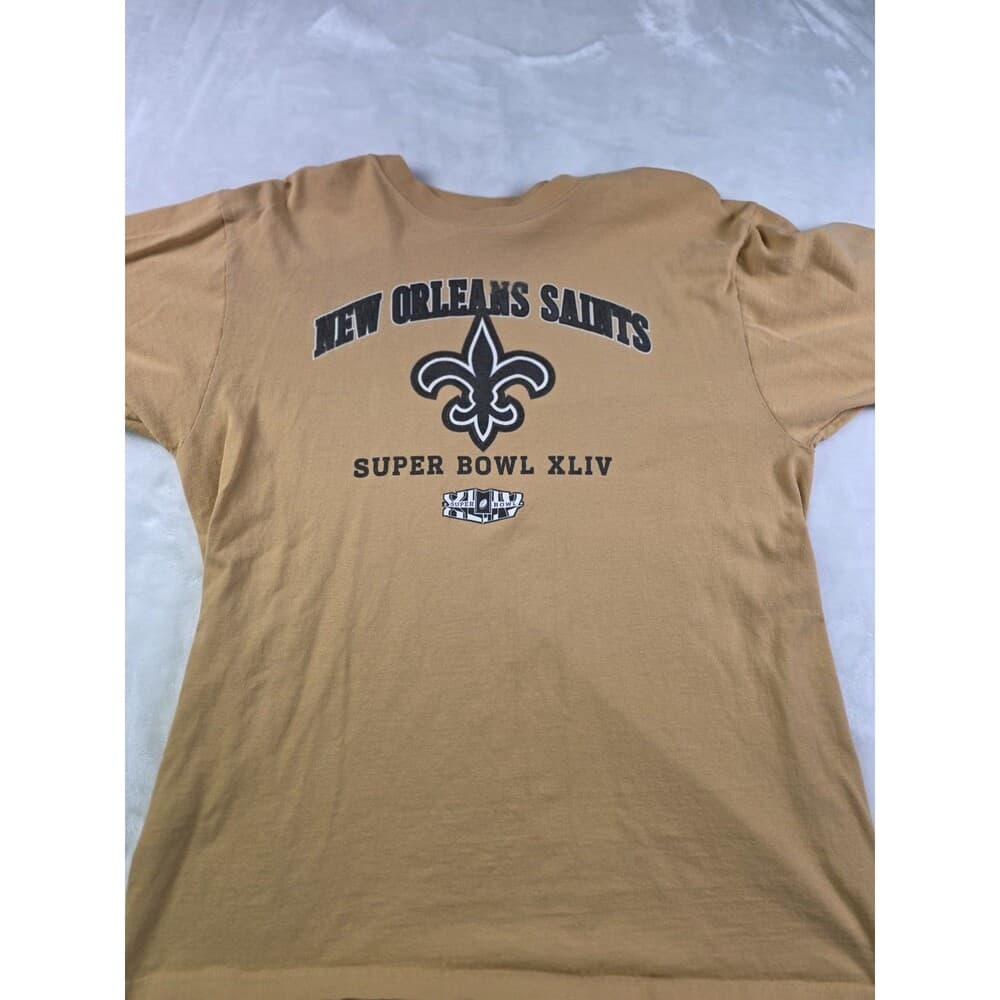 Reebok New Orleans Saints Super Bowl XLIV Men's Medium Shirt