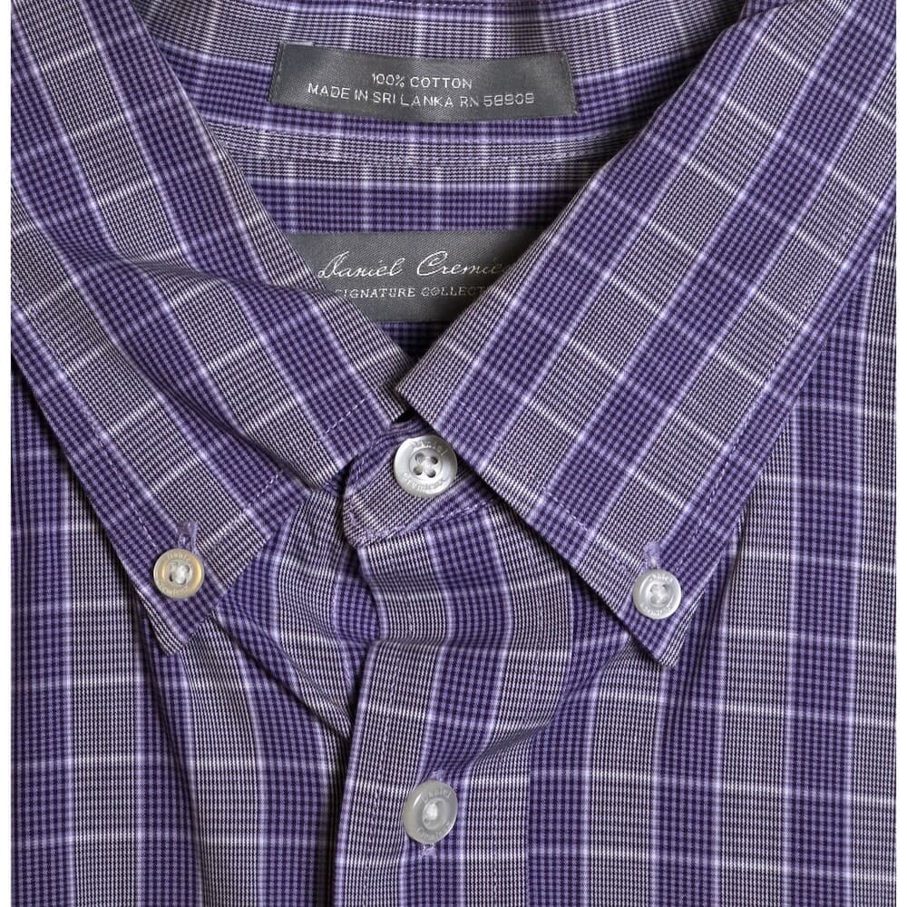 Daniel Cremieux Men's XL Long Sleeve Lavender Shirt