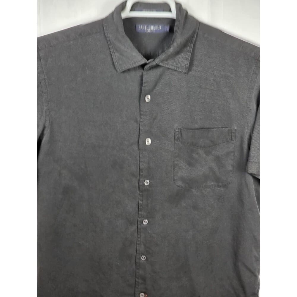 Daniel Cremieux Men’s XL Classic Fit Silk/ Cotton Blend Short Sleeve Sleeve