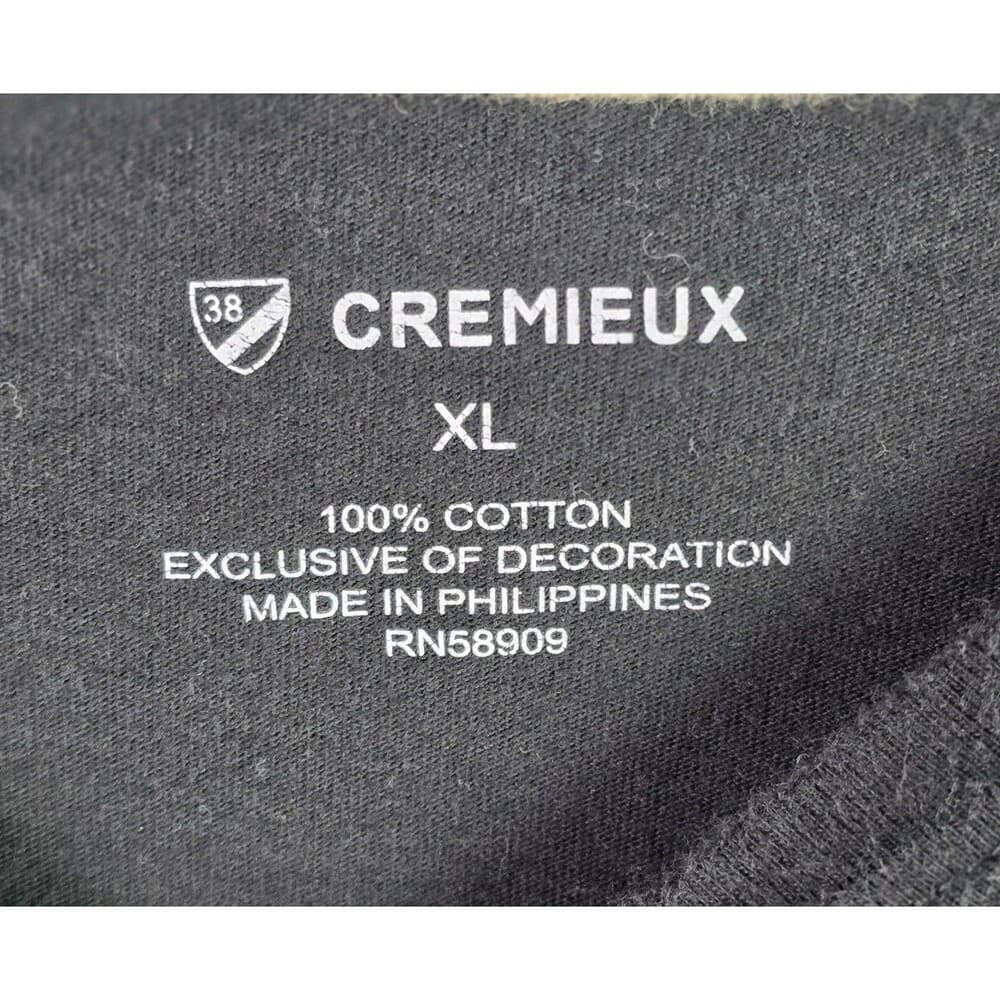 Daniel Cremieux 38 Men's XL Black Long Sleeve Pullover