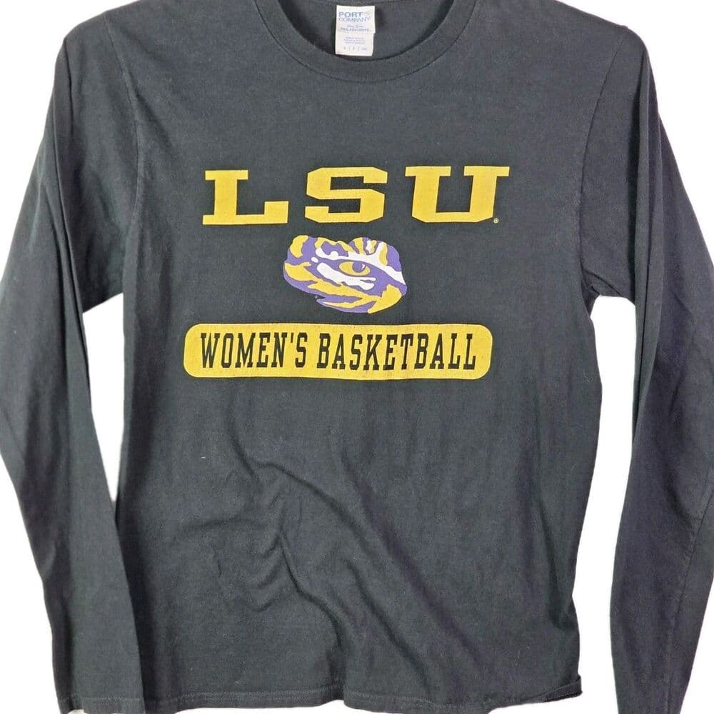 LSU Tigers Women’s Small Black Long Sleeve T-shirt