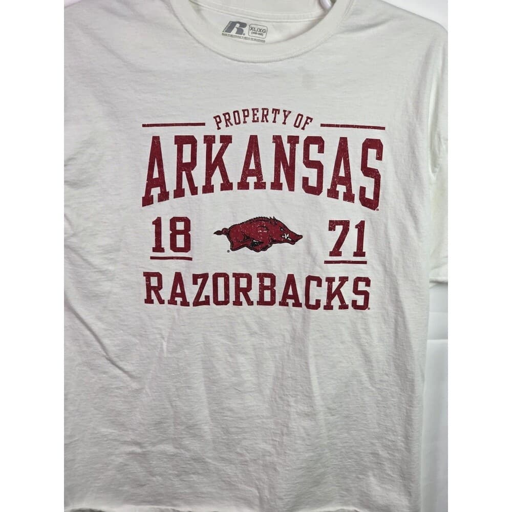 Vintage Men's XL Arkansas Razorbacks Short Sleeve T-Shirt