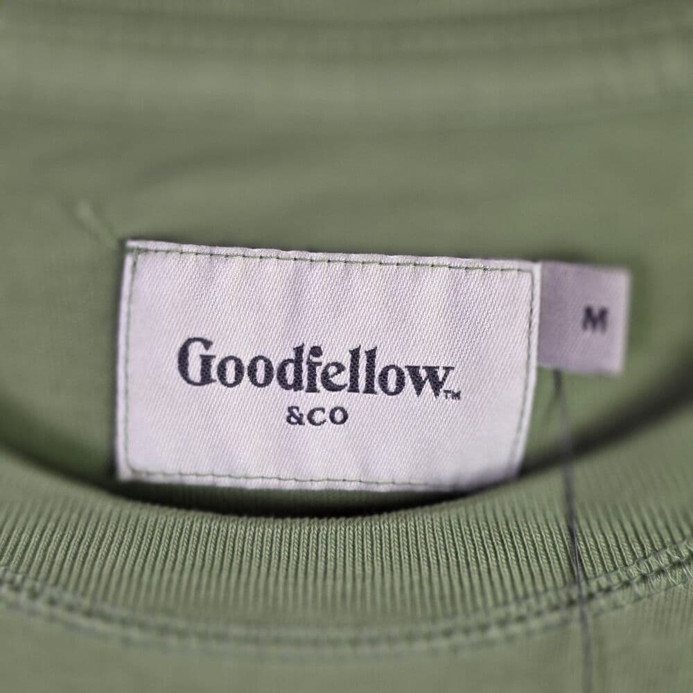 Goodfellows Men's Medium Green Knit Long Sleeve Shirt