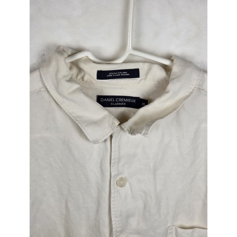 Daniel Cremieux Men's XL Silk & Linen Shirt
