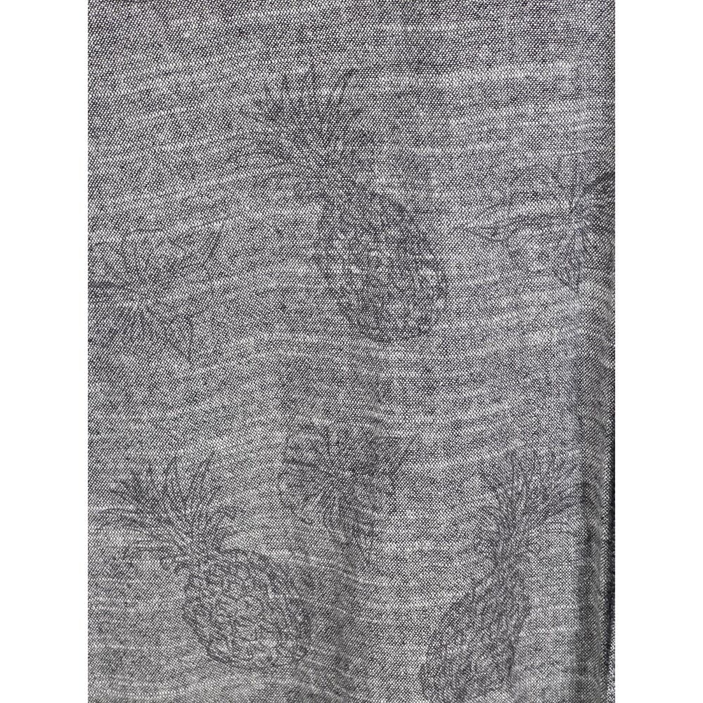 Hurley Size Men's XXL Gray Pineapple Stretch Short Sleeve Shirt