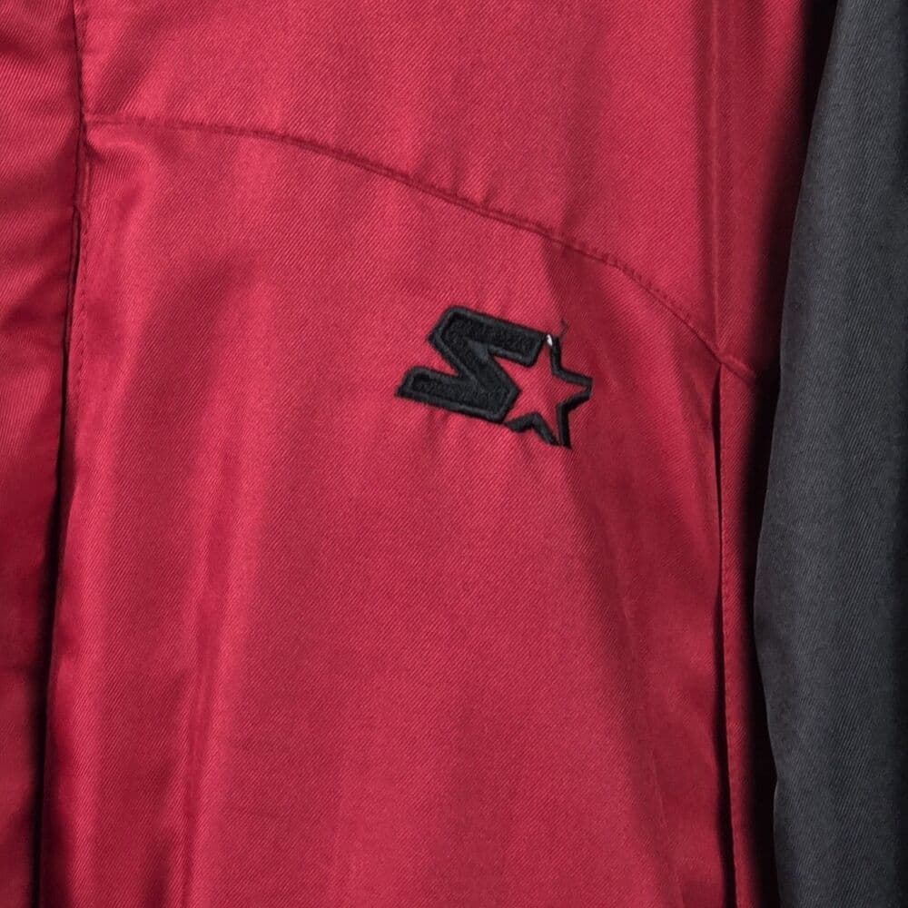 Vintage Starter Men's Medium Red / Black Puffer Jacket