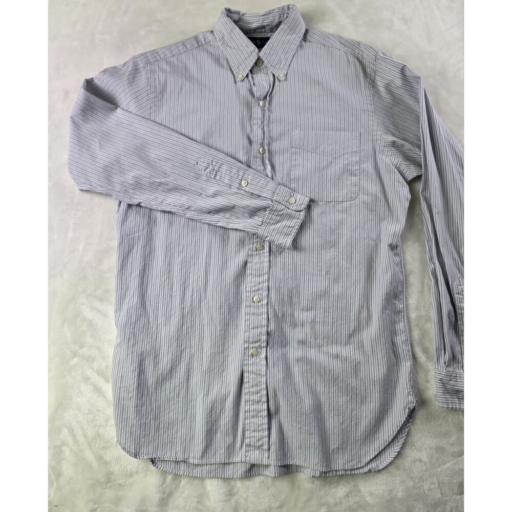 Vintage Ralph Men's Medium Button Up Shirt