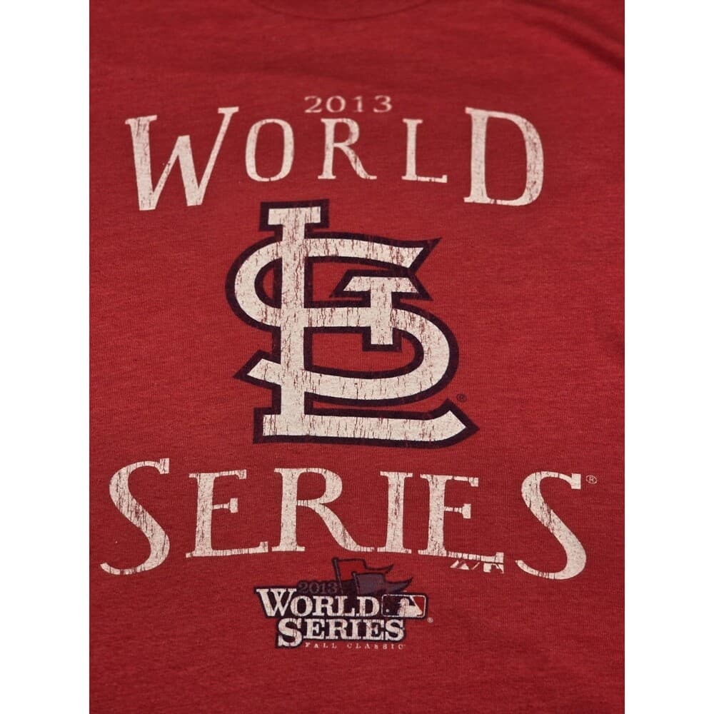 Majestic 2013 St Louis Cardinals Size M World Series T-Shirt