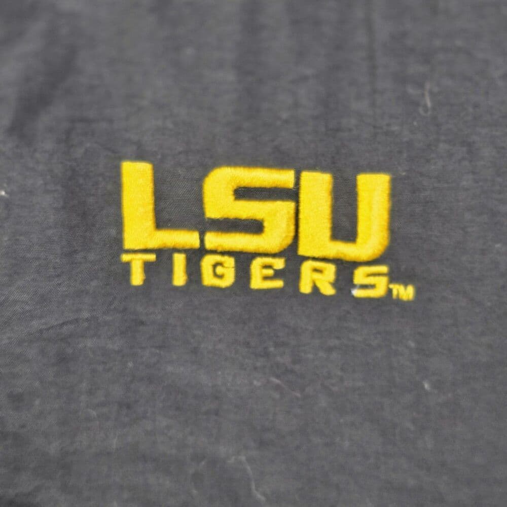 Columbia LSU Tigers Women’s Large Purple Full Zip Long Sleeve Fleece Jacket