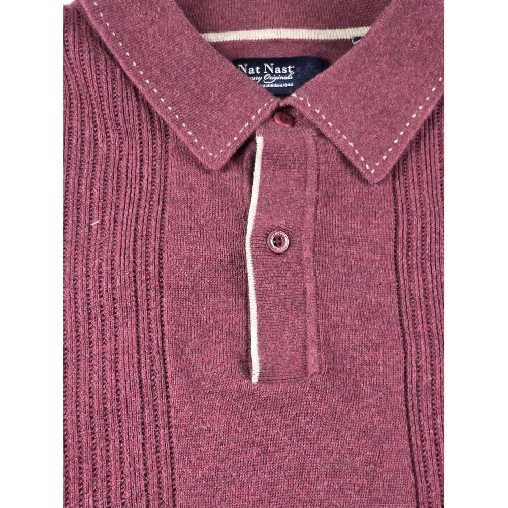 Nat Nast Men's Large 1/4 Zip Long Sleeve Pullover