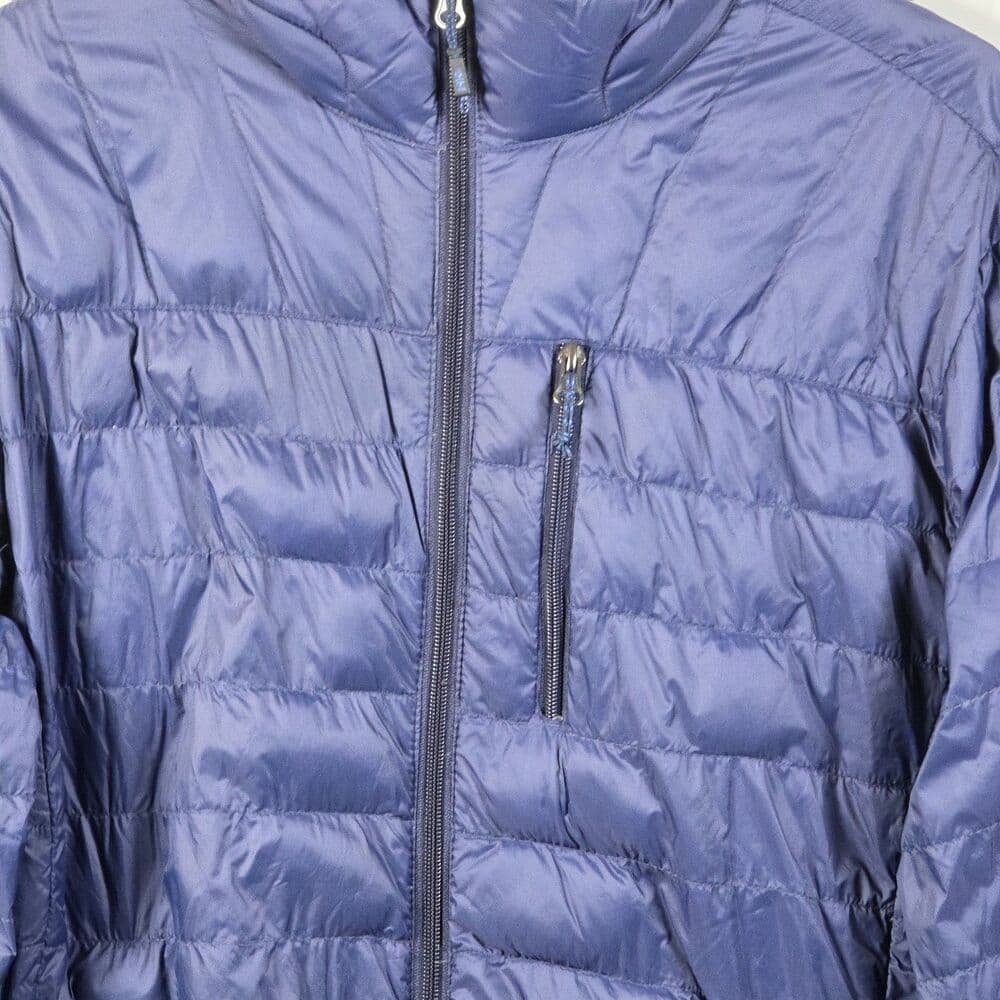 Hawke & Co Men's Dark Blue Size Small Full Zip Puffer Jacket