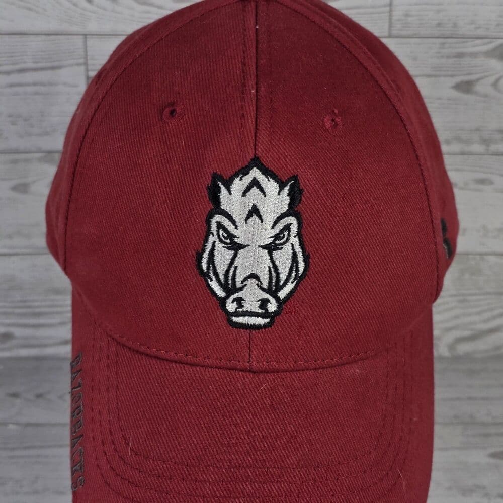 Russell Arkansas Razorbacks Red Snapback Adjustable Cap