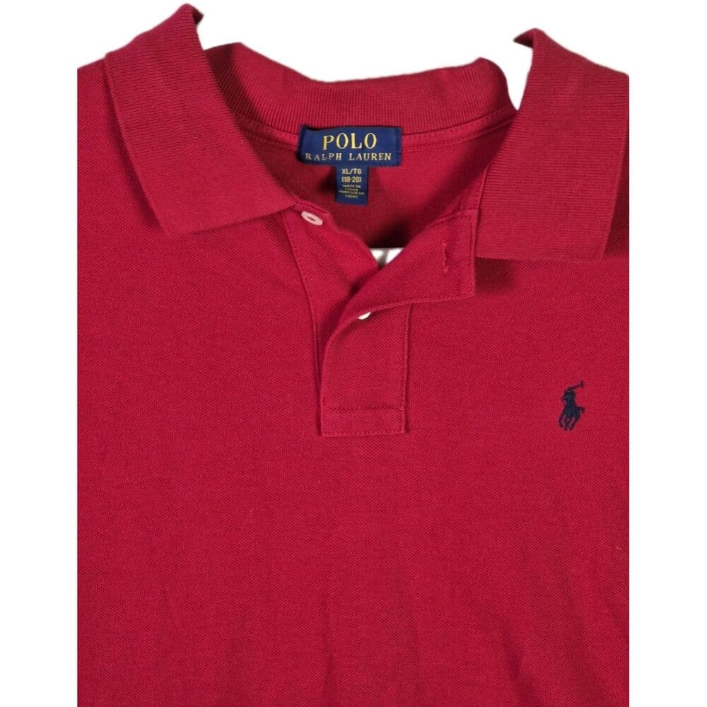 Polo Ralph Lauren Teens (18-20 ) Red Short Sleeve Shirt