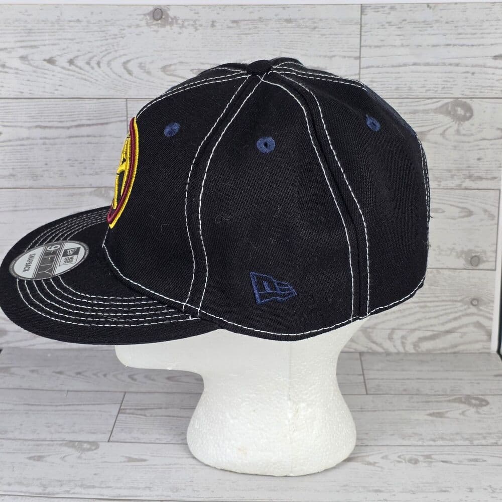 New Era Denver Nuggets Black & Blue Snapback Cap