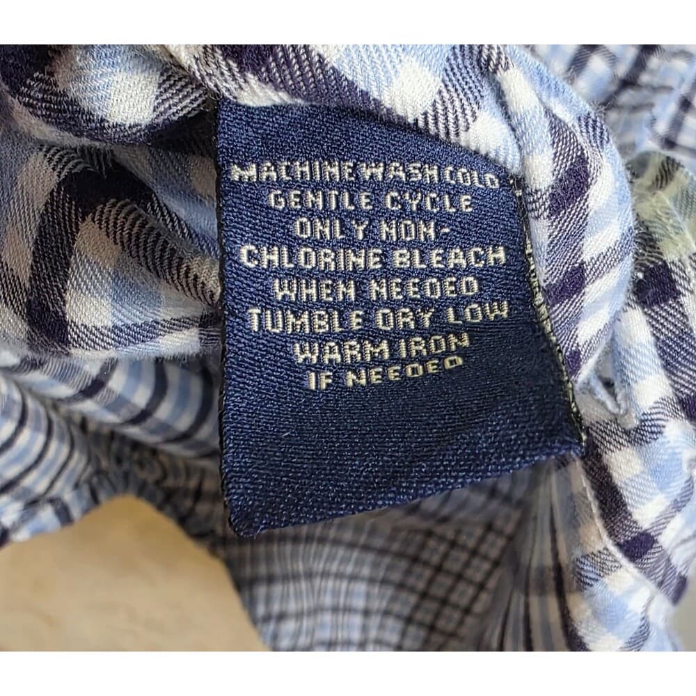 Vintage Polo Jeans Co Shirt Men's XL Multicolor Button-down Long Sleeve Shirt