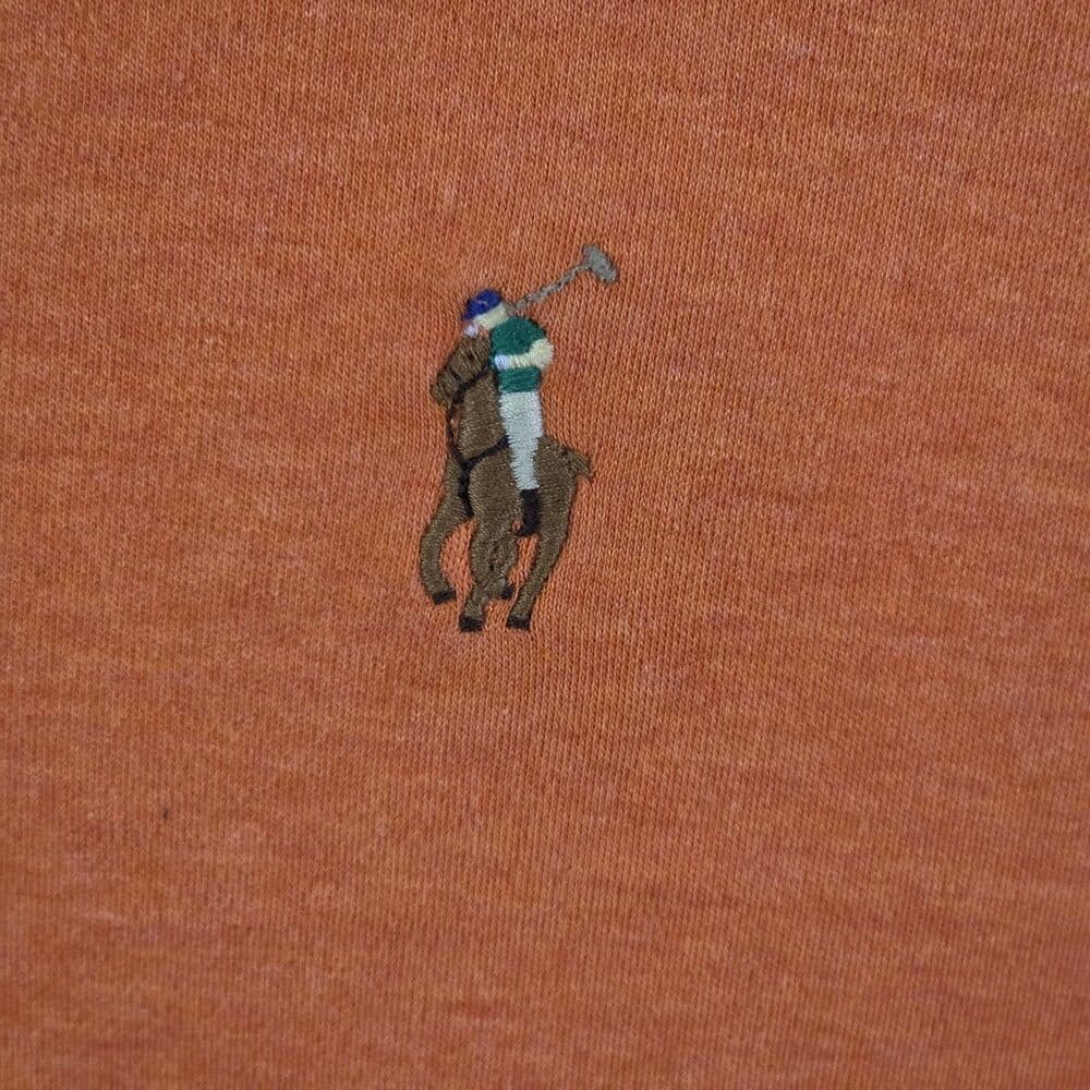 Polo Ralph Lauren Men's XL Orange Classic Fit Short Sleeve Shirt