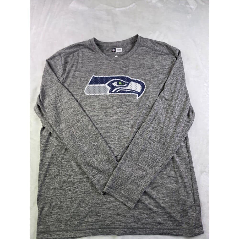 NFL Team Apparel Seattle Seahawks TX3 Large Long Sleeve Shirt