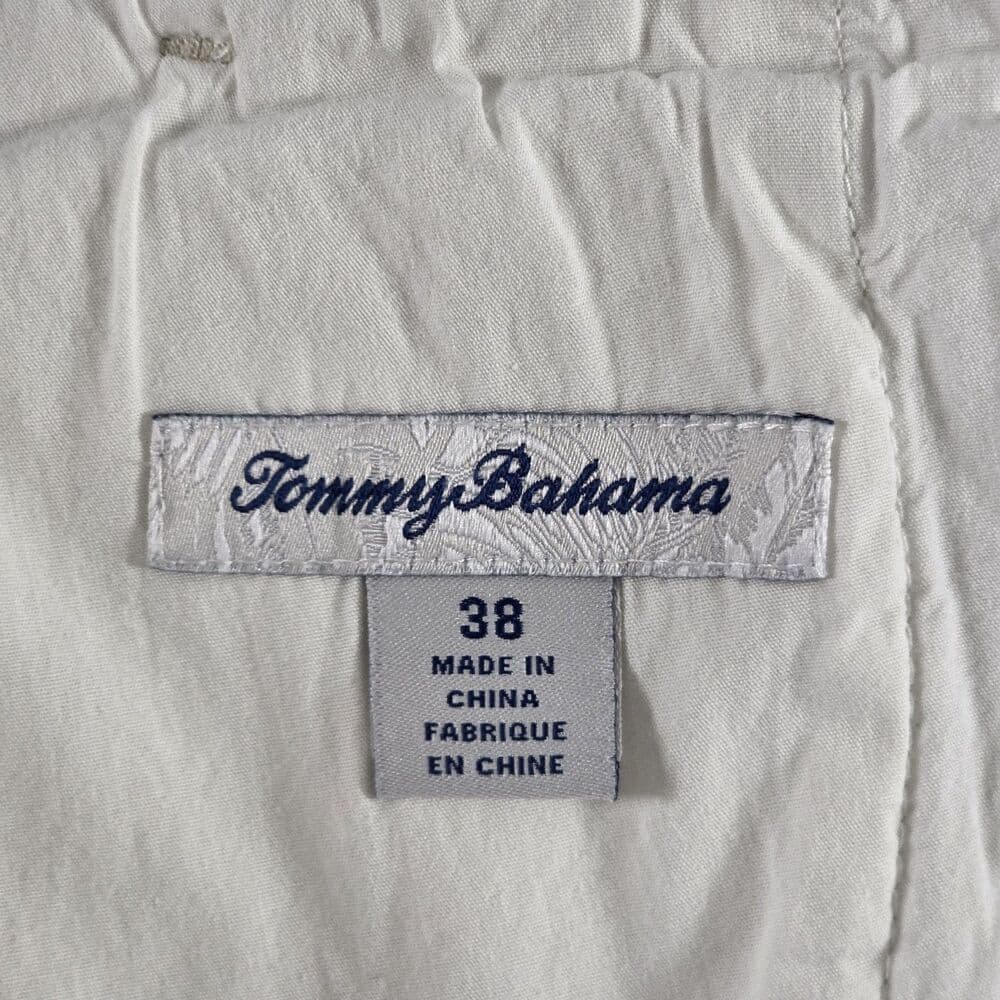 Tommy Bahama Men's 38 Chino Flat Front Shorts