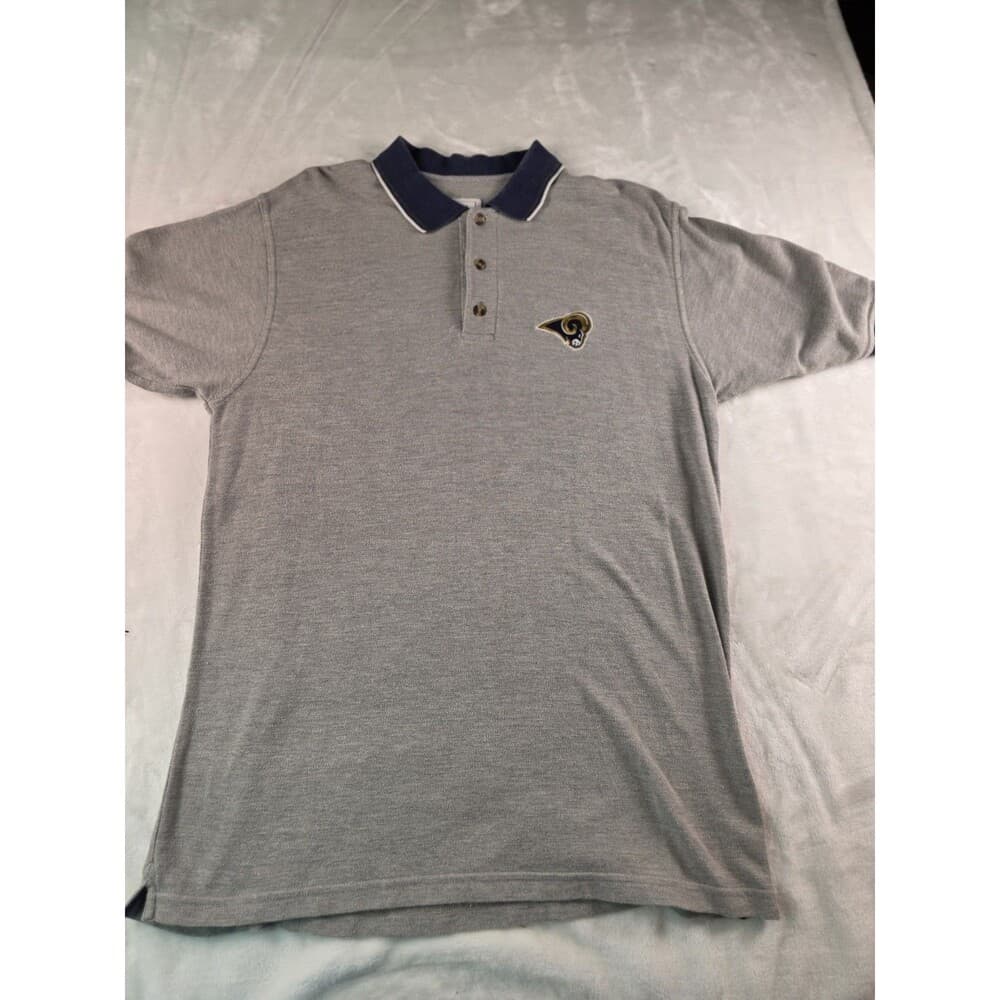 Vintage St Louis Rams Men's L Polo Shirt