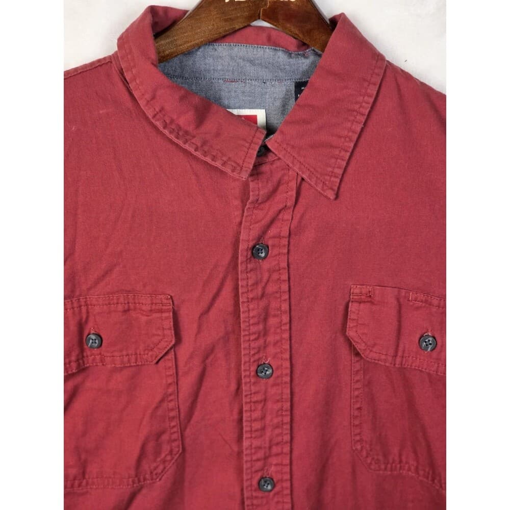 Wrangler Western Men's Large Work Wear Shirt