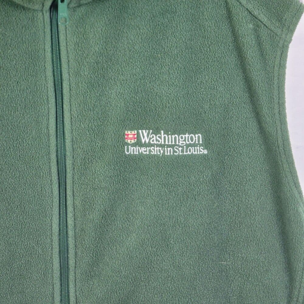 Columbia Washington University Green XXL Full Zip Fleece Jacket