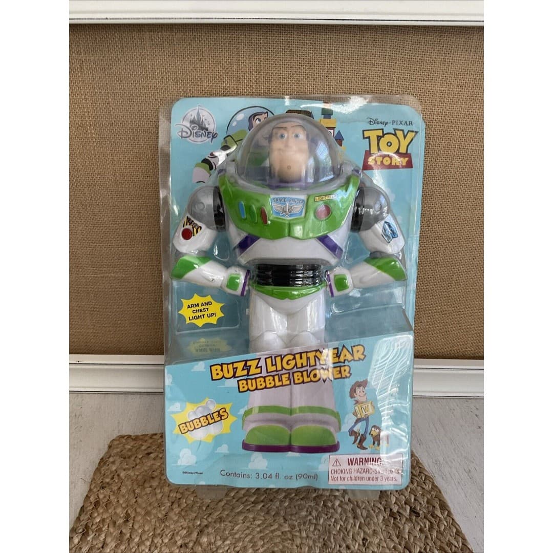 Disney Parks Pixar | Toy Story | Buzz Lightyear Bubble Blower NEW IN PACKAGE