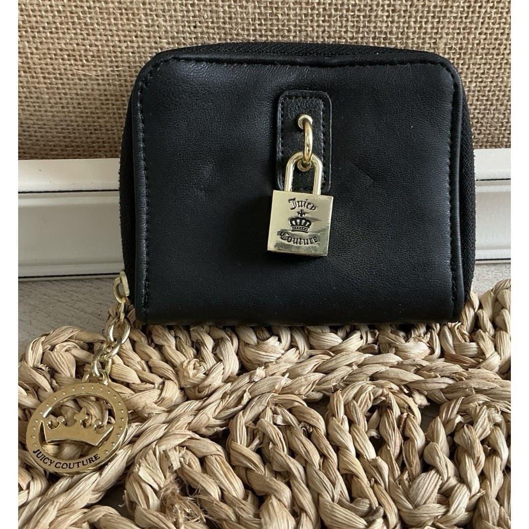 Juicy Couture Mini Black Wallet