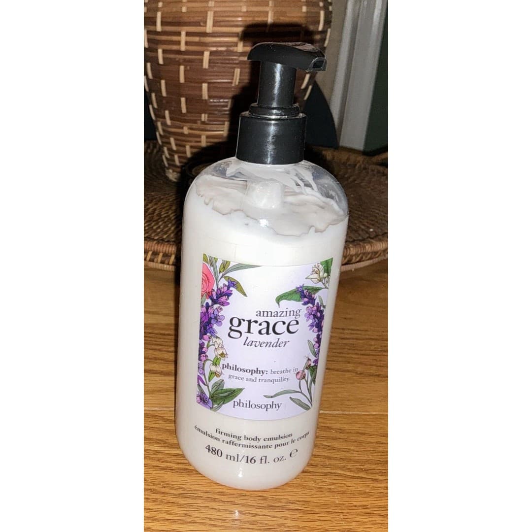 Philosophy Amazing Grace Lavender Firming Body Emulsion 480ml 16oz NEW
