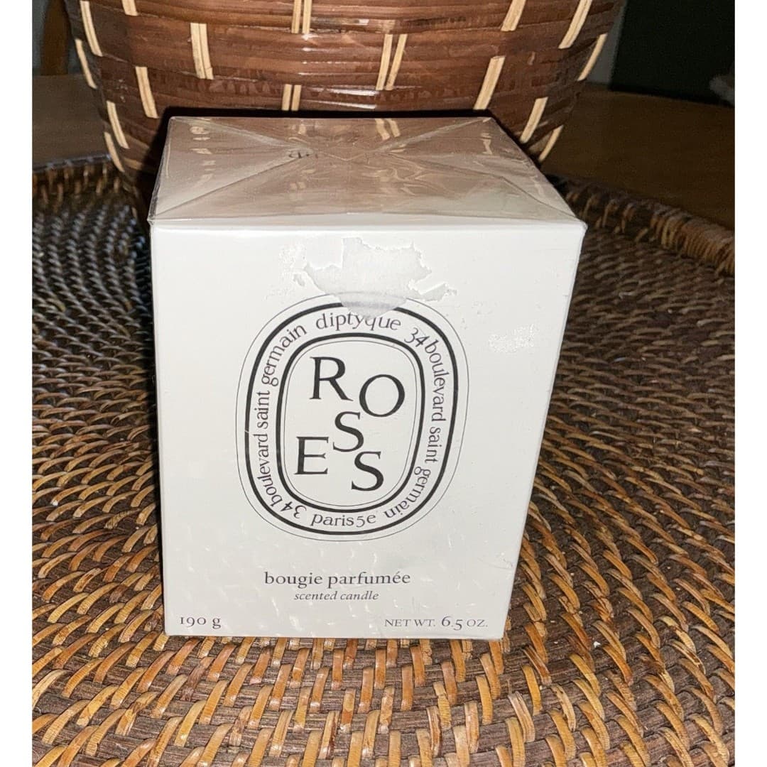 SEALED BRAND NEW - Diptyque Roses Large Candle 6.5 oz.