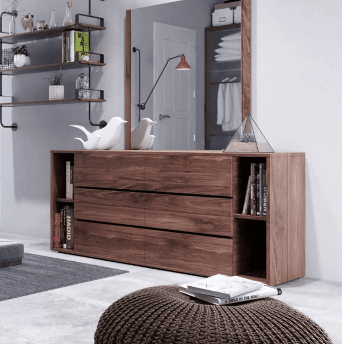 AllModern Amalie 6 Drawer 63'' W Double Dresser