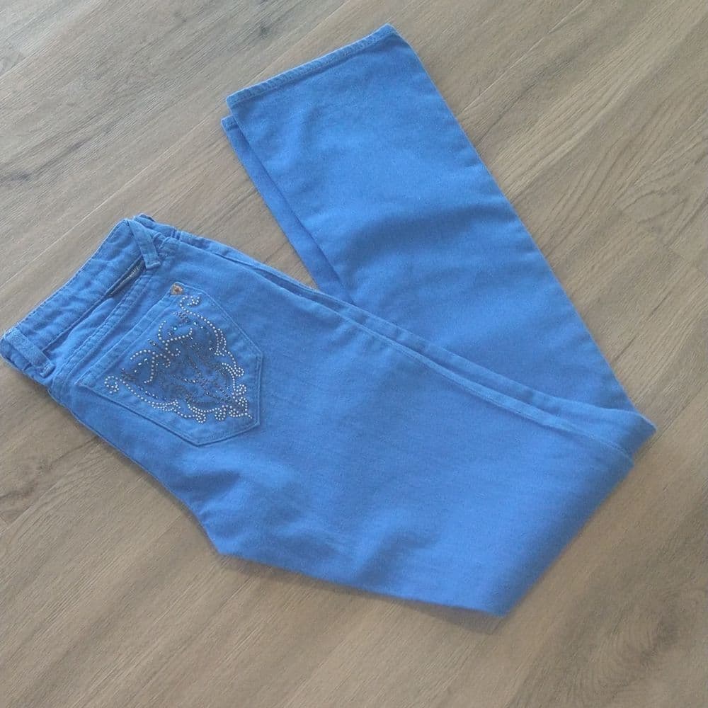 J&Company Bedazzled Boot Cut Blue Jeans