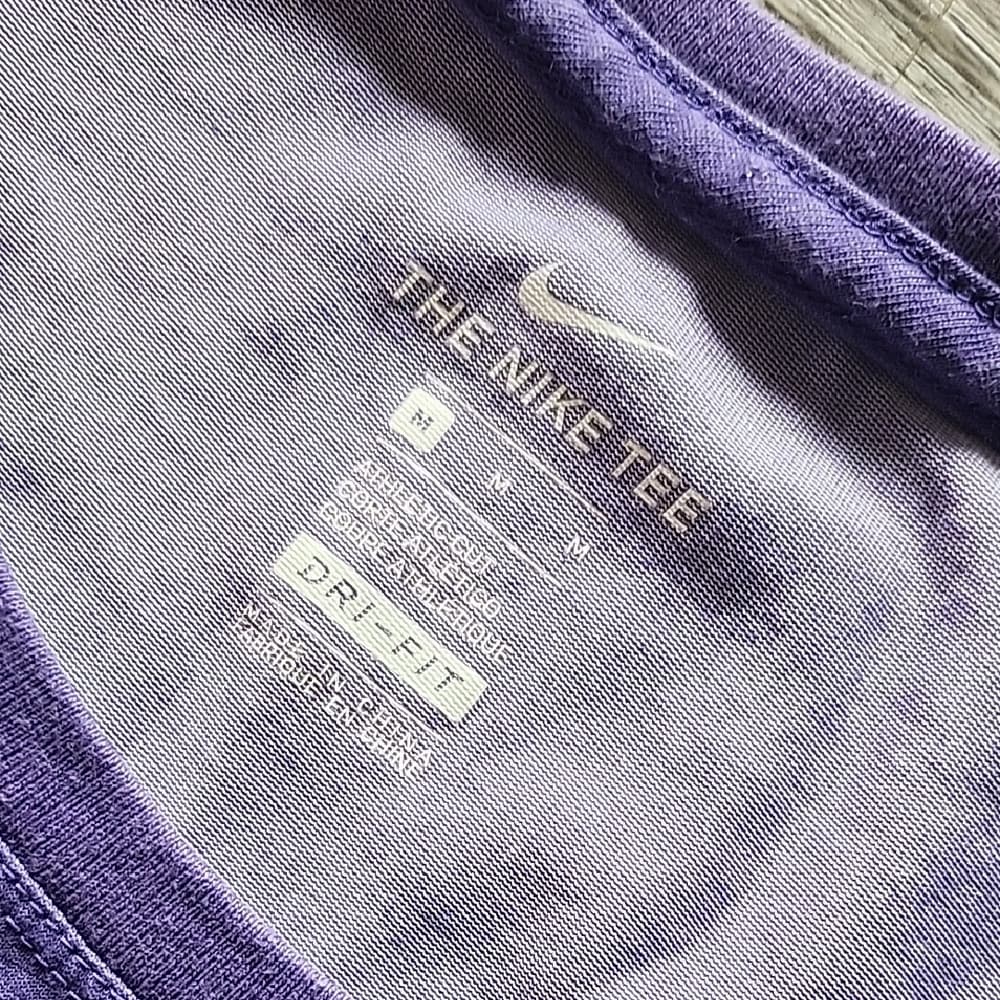 Nike Purple Fitted Short Sleeve Tee