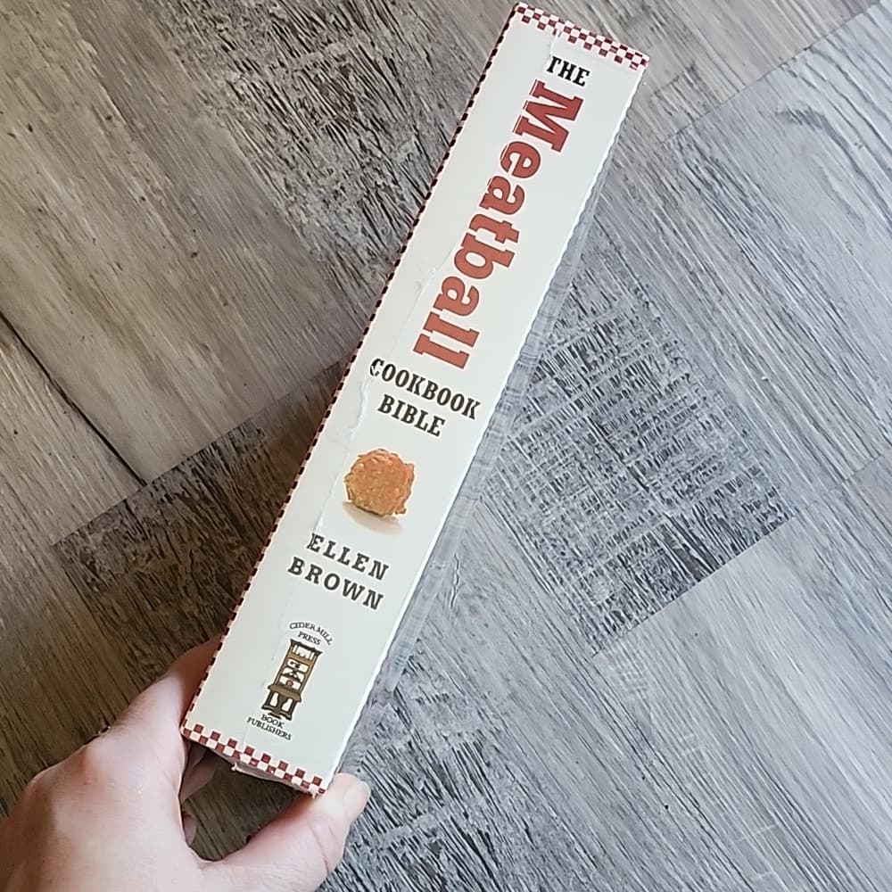Brand new unopened five hundred recipe meatball cookbook