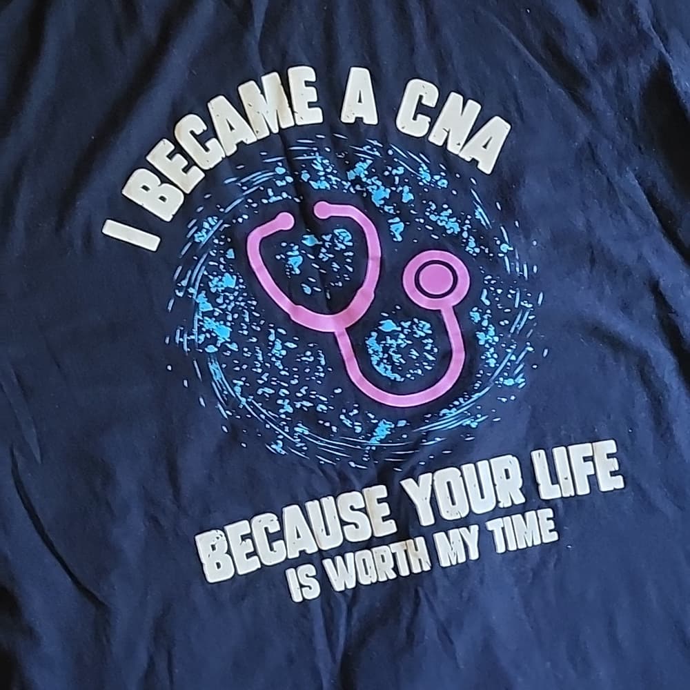 Like New Unisex Colorful Nurse T Shirt Graphic CNA Nursing