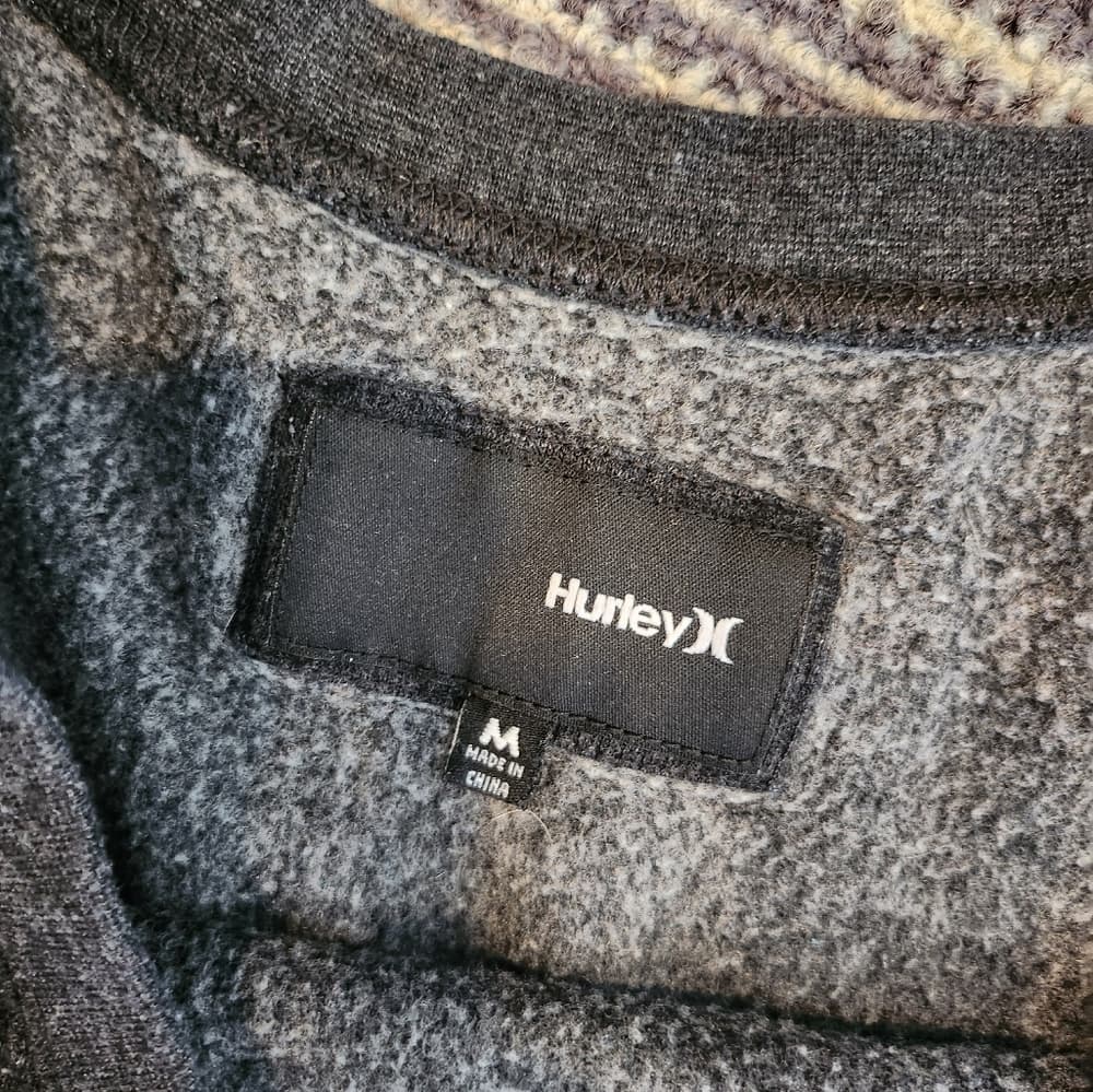 Heather Grey Hurley Pullover Sweatshirt