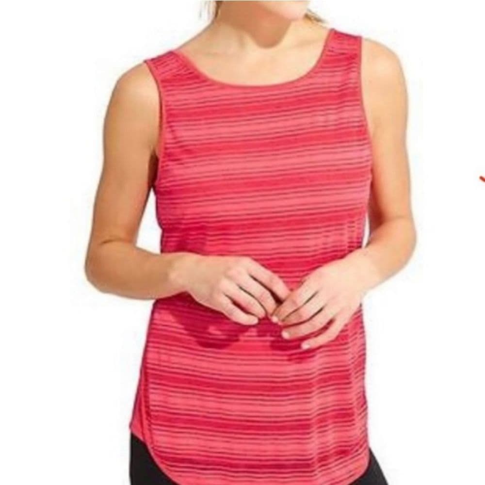 3 For 10 Sale Coral Orange Sheer Athleta Active Tank