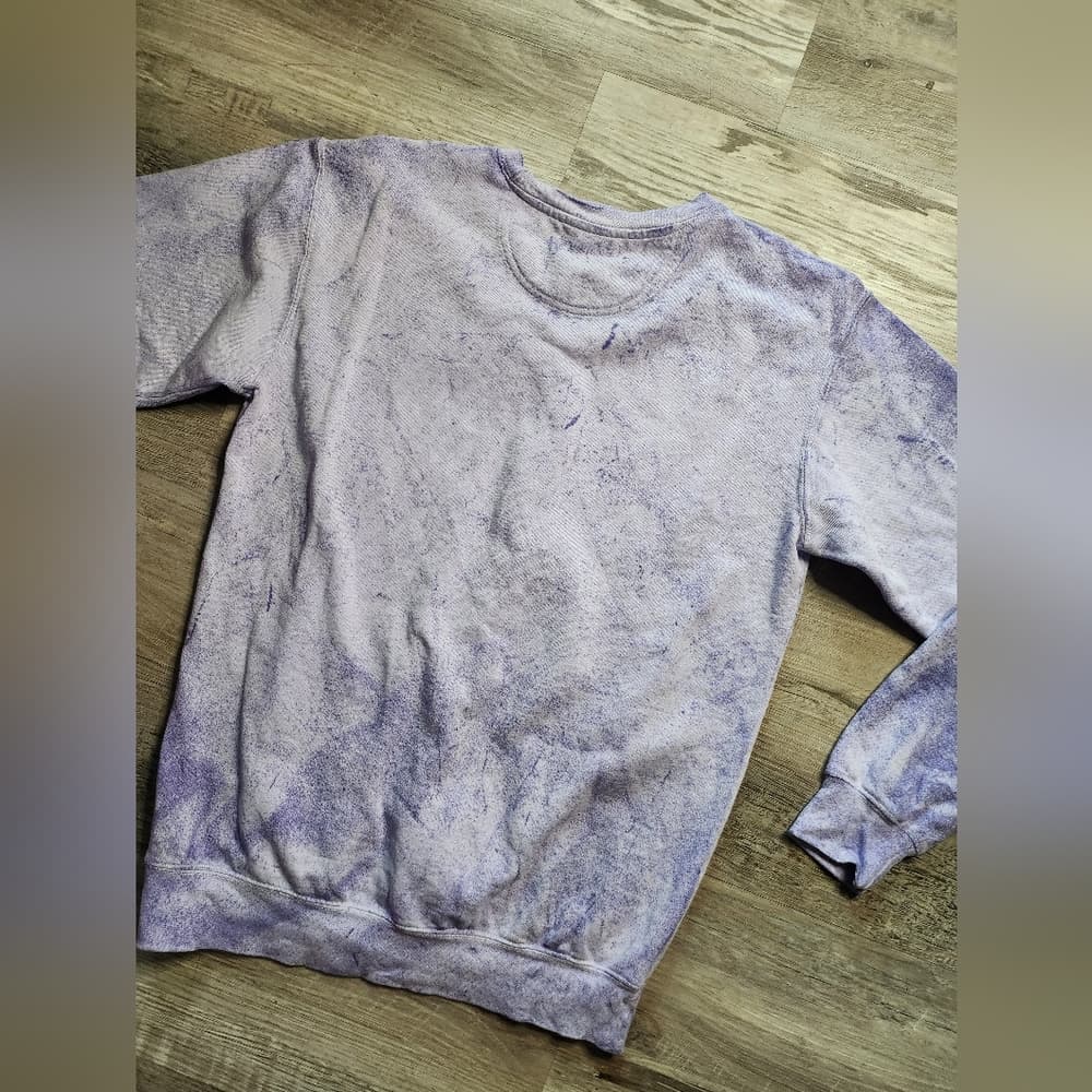 Comfort Colors Purple Black Funny Graphic Bitchcraft Pullover Sweatshirt