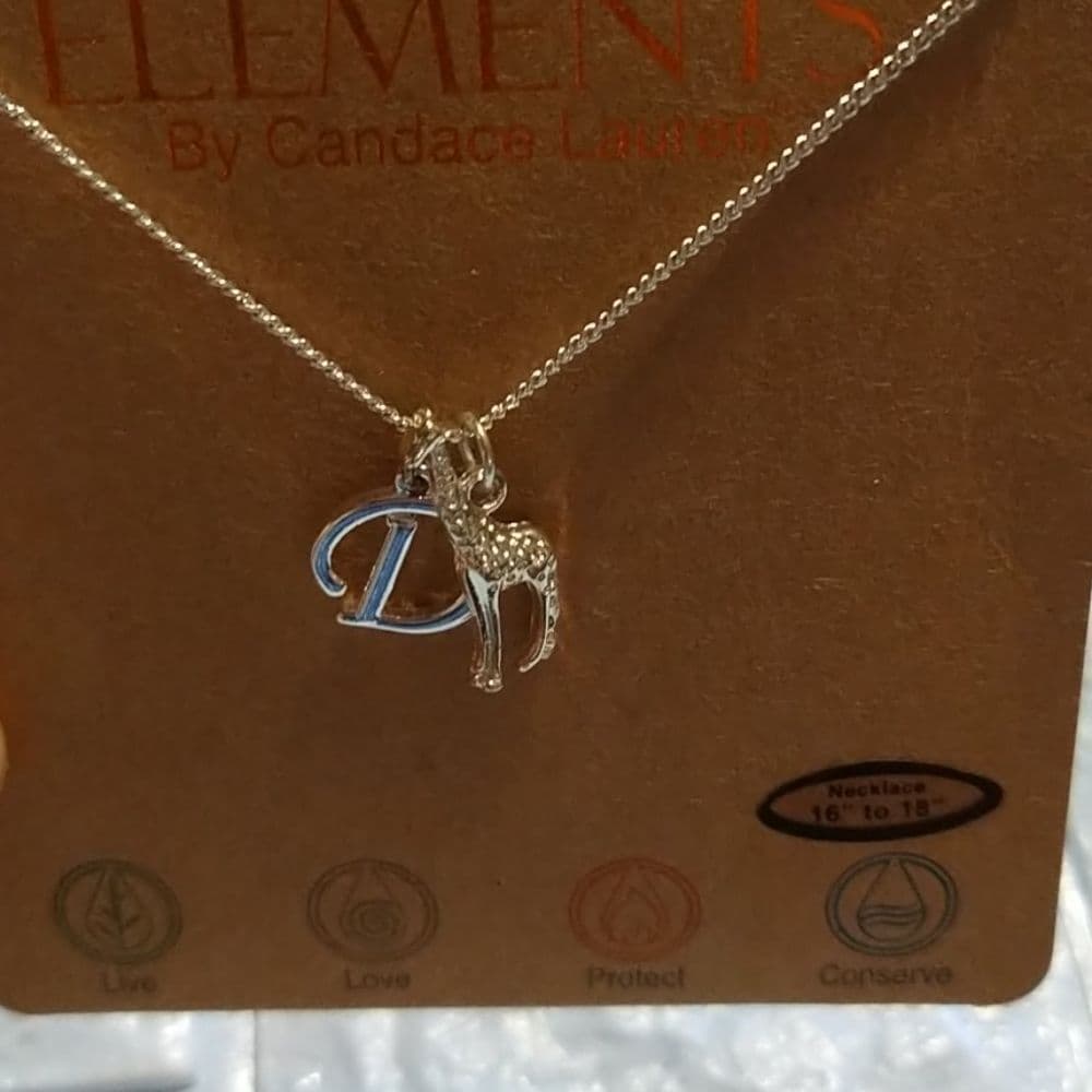 Earth Sea 🥰 and Me Elements "D" necklace