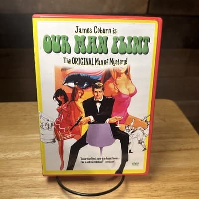 OUR MAN FLINT DVD James Coburn 1965 The Original Man of Mystery