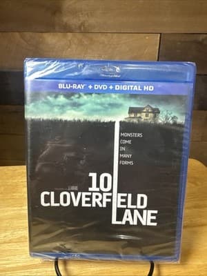 10 Cloverfield Lane (2016) – Blu-ray – John Goodman – New Sealed