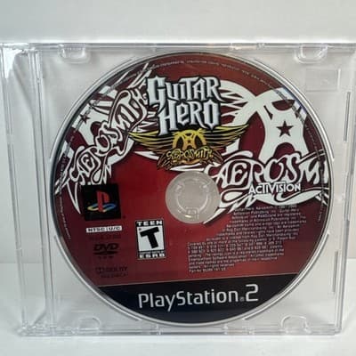 Guitar Hero Aerosmith (2008) – PlayStation 2 – Sony – Neversoft – Disc Only