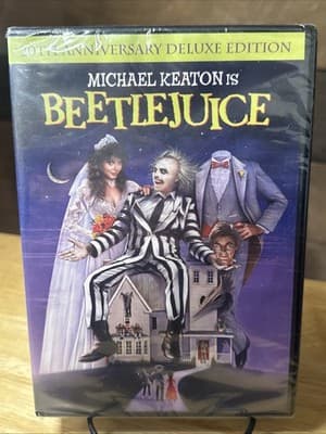 Beetlejuice (1988) – DVD – Michael Keaton – Warner – New Sealed