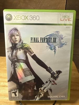 Final Fantasy XIII (2009) – Xbox 360 – Microsoft – Square Enix – Complete FF13