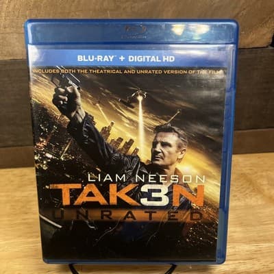 Taken 3 Unrated Cut (2015) – Blu-ray – Liam Neeson