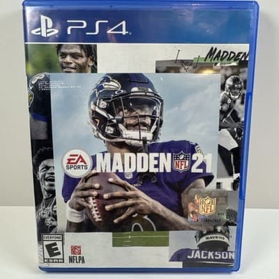 Madden NFL 21 (2020) – PlayStation 4 – Sony – EA Sports – No Manual