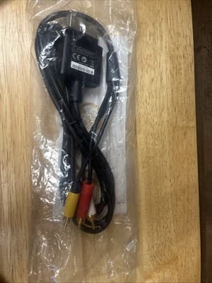 Xbox 360 AV RCA Audio Video Cable Cord – Microsoft OEM